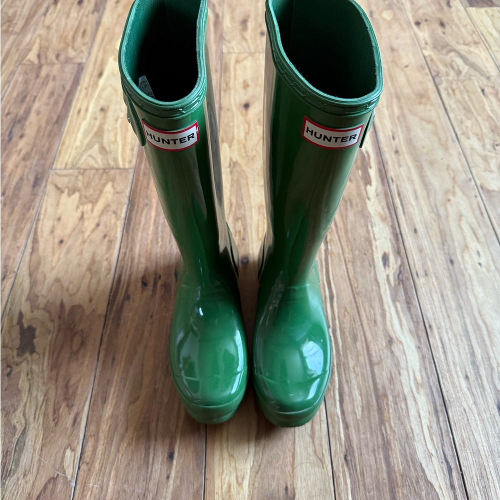 Hunter Classic Green Waterproof Boots
